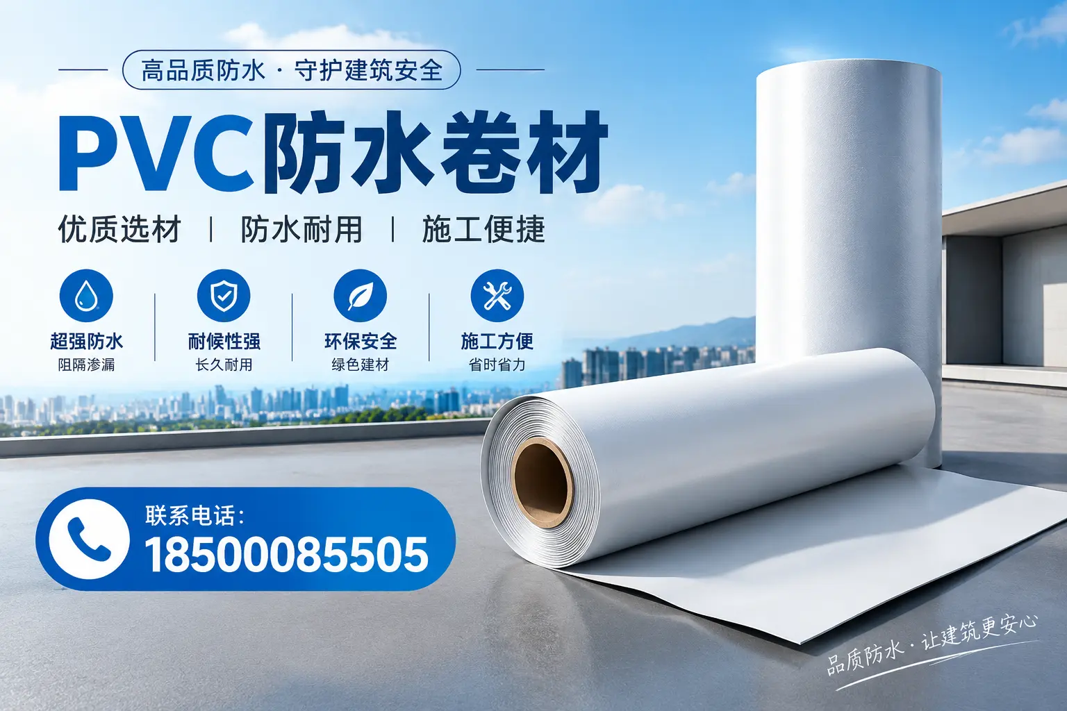 如何评估PVC防水卷材的性价比?石河子消费者必读